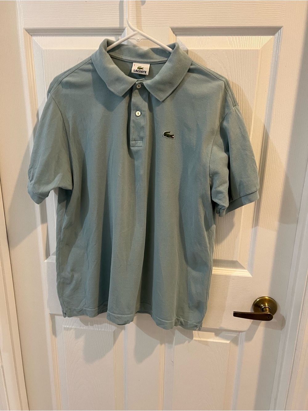 Lacoste Men's Light Blue Polo Shirt
